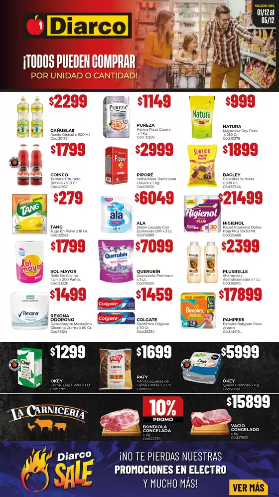 Catálogo Diarco en Quilmes | OFERTAS TDF | 2025-12-01T00:00:00.000Z - 2025-12-05T00:00:00.000Z