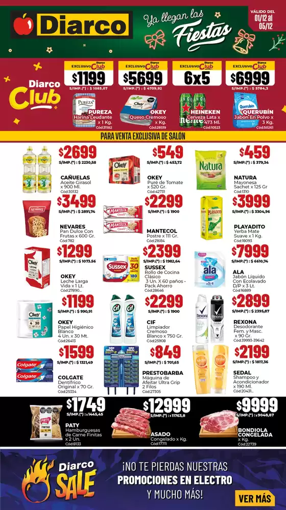 Catálogo Diarco en Quilmes | OFERTAS SUR | 2025-12-01T00:00:00.000Z - 2025-12-05T00:00:00.000Z