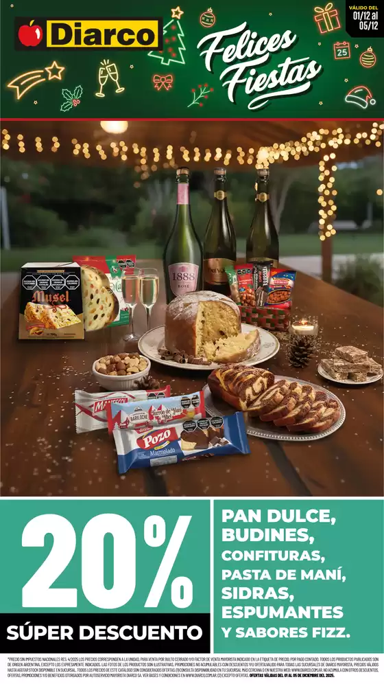 Catálogo Diarco en Mendoza | ESPECIAL NAVIDAD | 2025-12-01T00:00:00.000Z - 2025-12-05T00:00:00.000Z