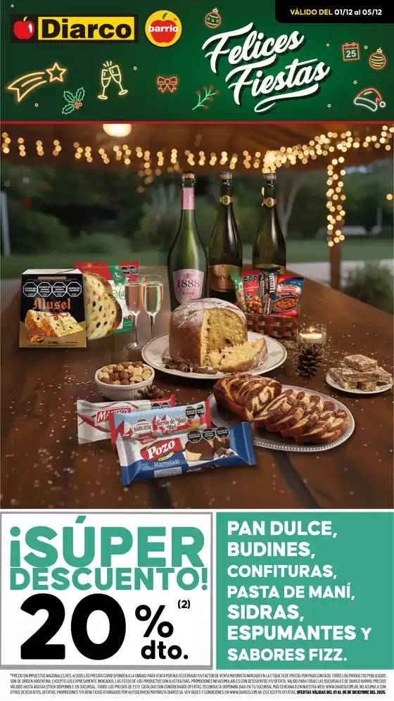Catálogo Diarco | ESPECIAL NAVIDAD | 2025-12-01T00:00:00.000Z - 2025-12-05T00:00:00.000Z