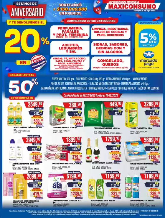 Catálogo Maxiconsumo en Mendoza | revista n 975 01 12 2025 final 7 | 2025-12-01T00:00:00.000Z - 2025-12-07T00:00:00.000Z