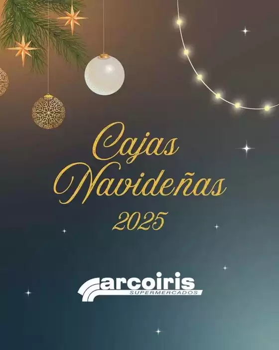 Catálogo Arcoiris Supermercados en Mina Clavero | Cajas Navidenas 2025 | 2025-12-02T00:00:00.000Z - 2025-12-31T00:00:00.000Z