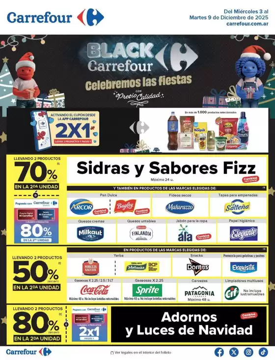 Catálogo Carrefour | Carrefour Hiper 03 Diciembre | 2025-12-03T00:00:00.000Z - 2025-12-10T00:00:00.000Z