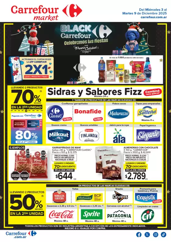 Catálogo Carrefour Market en Cuadro Nacional | Market Paraná 03 Diciembre | 2025-12-03T00:00:00.000Z - 2025-12-10T00:00:00.000Z