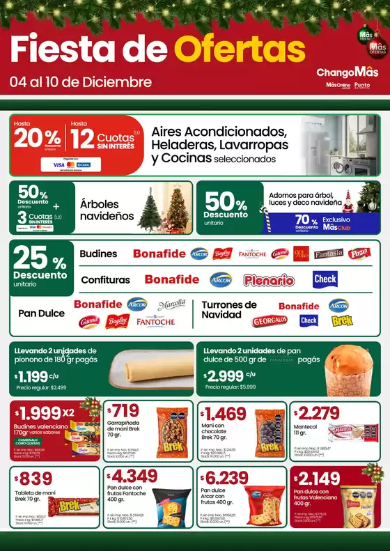 Catálogo HiperChangomas en Firmat | Fiesta de Ofertas | 2025-12-04T00:00:00.000Z - 2025-12-10T00:00:00.000Z