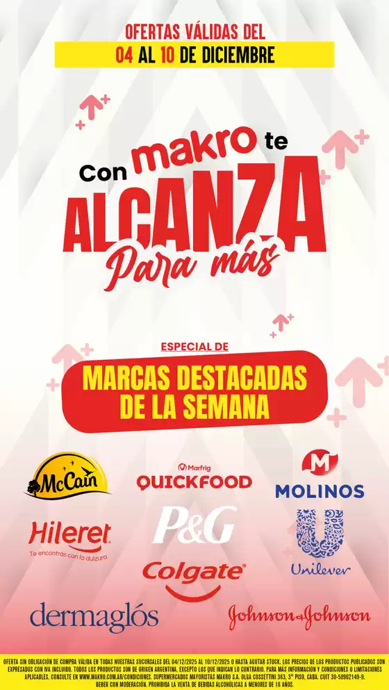 Catálogo Makro en General Roca (Río Negro) | Ofertas especiales | 2025-12-04T00:00:00.000Z - 2025-12-10T00:00:00.000Z