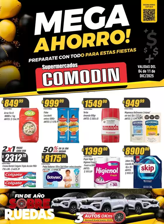 Catálogo Supermercados Comodin en Trelew | Nuestras mejores gangas | 2025-12-04T00:00:00.000Z - 2025-12-11T00:00:00.000Z