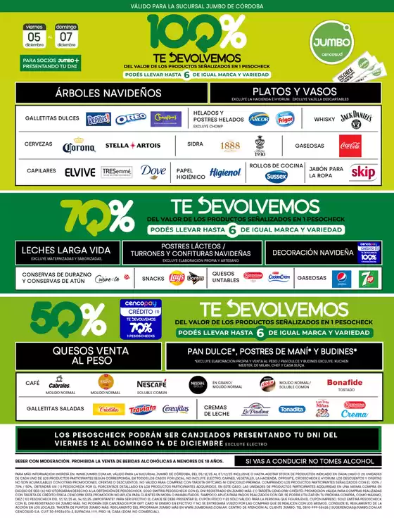 Catálogo Jumbo | Córdoba | Jumbo al 100  | 2025-12-05T00:00:00.000Z - 2025-12-07T00:00:00.000Z