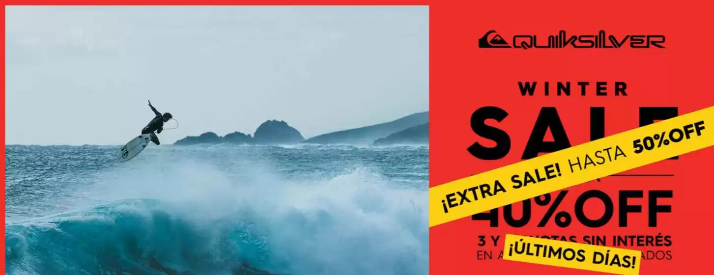 Catálogo Quiksilver en Quilmes | Hasta 50% Off | 2025-12-05T00:00:00.000Z - 2025-12-19T00:00:00.000Z