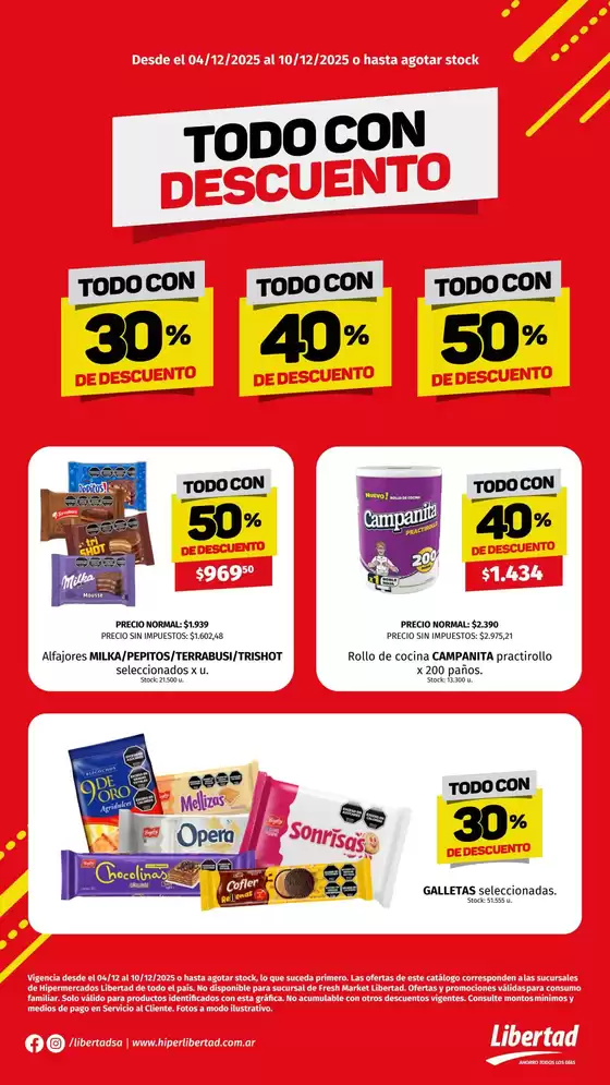 Catálogo Hiper Libertad en Martín Coronado | Excelente oferta para cazadores de gangas | 2025-12-04T00:00:00.000Z - 2025-12-10T00:00:00.000Z