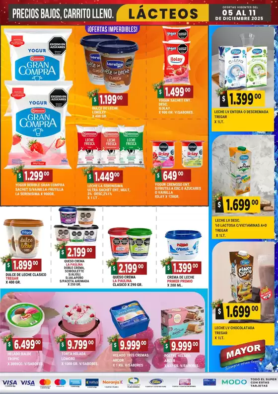 Catálogo Supermercados Mayor en San Carlos de Bariloche | Grandes descuentos en productos seleccionados | 2025-12-05T00:00:00.000Z - 2025-12-11T00:00:00.000Z