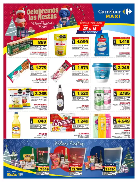 Catálogo Carrefour Maxi | OFERTAS SEMANALES | 2025-12-08T00:00:00.000Z - 2025-12-14T00:00:00.000Z