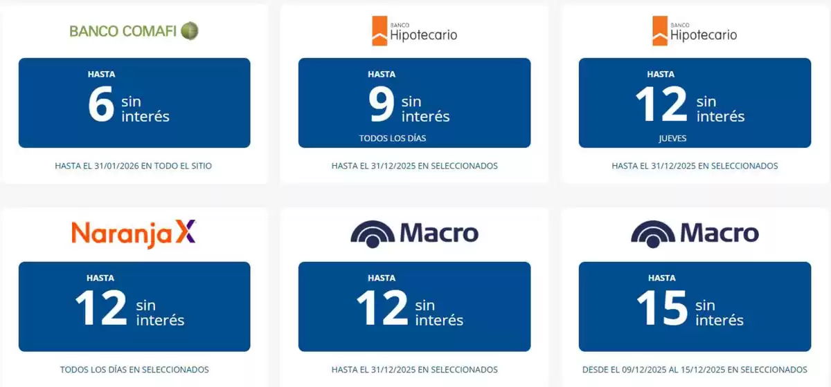 Catálogo Casa del Audio en Las Heras (Mendoza) | Promos Bancarias | 2025-12-09T00:00:00.000Z - 2025-12-31T00:00:00.000Z