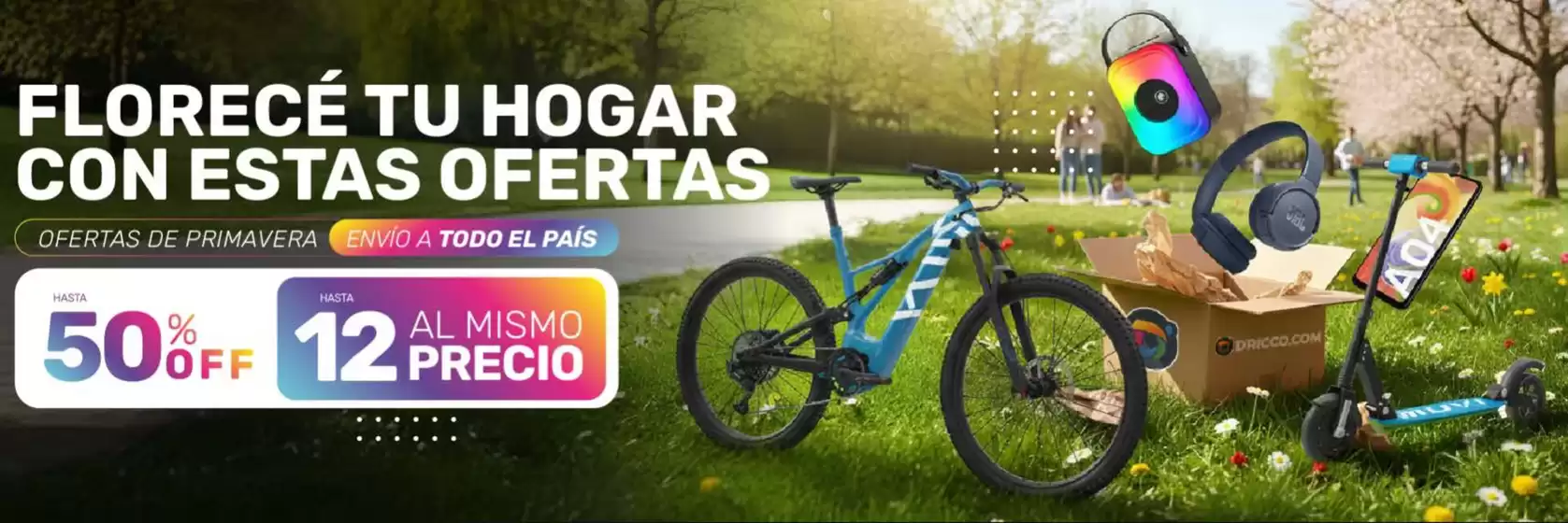 Catálogo DRicco en Villa Krause | Hasta 50% off | 2025-12-09T00:00:00.000Z - 2025-12-31T00:00:00.000Z