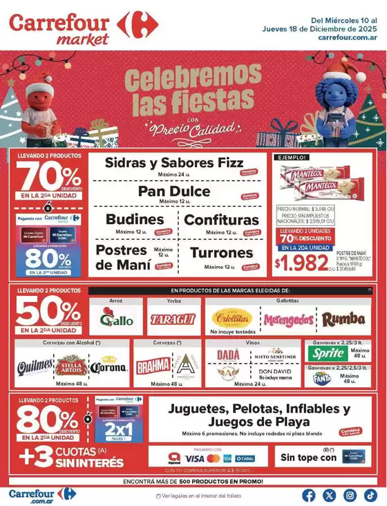 Catálogo Carrefour Market | Carrefour Market 10 Diciembre | 2025-12-10T00:00:00.000Z - 2025-12-19T00:00:00.000Z