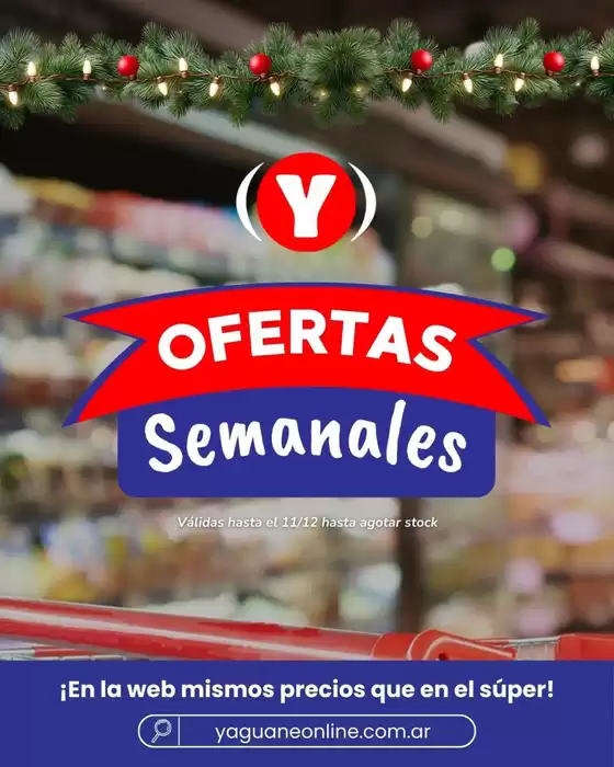 Catálogo Yaguane Supermercados | Descubre ofertas atractivas | 2025-12-10T00:00:00.000Z - 2025-12-11T00:00:00.000Z