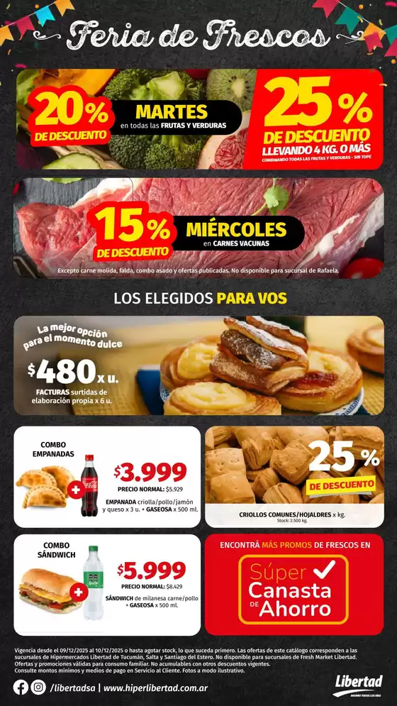 Catálogo Hiper Libertad en Paraná | Descubre ofertas atractivas | 2025-12-09T00:00:00.000Z - 2025-12-10T00:00:00.000Z