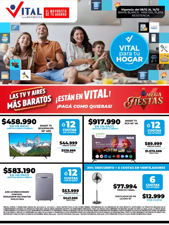 Catálogo Supermayorista Vital | Ofertas principales para todos los clientes | 2025-12-08T00:00:00.000Z - 2025-12-14T00:00:00.000Z