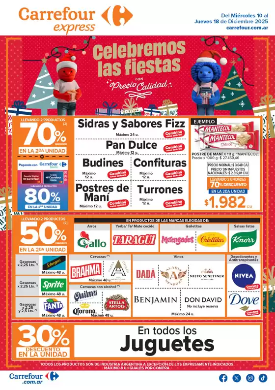 Catálogo Carrefour Express | Carrefour Express 10 Diciembre | 2025-12-10T00:00:00.000Z - 2025-12-19T00:00:00.000Z