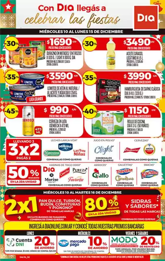 Catálogo Supermercados DIA en Avellaneda (Buenos Aires) | Ofertas especiales atractivas para todos | 2025-12-10T00:00:00.000Z - 2025-12-16T00:00:00.000Z