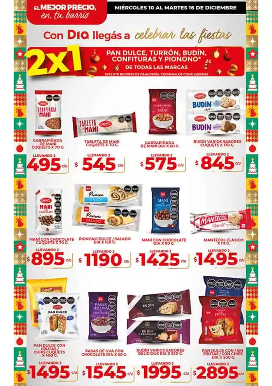 Catálogo Supermercados DIA en Avellaneda (Buenos Aires) | Gran variedad de ofertas | 2025-12-10T00:00:00.000Z - 2025-12-16T00:00:00.000Z