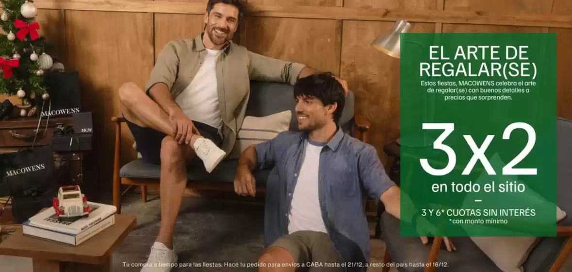 Catálogo Macowens en Buenos Aires | Promoción! 3x2 | 2025-12-11T00:00:00.000Z - 2025-12-21T00:00:00.000Z