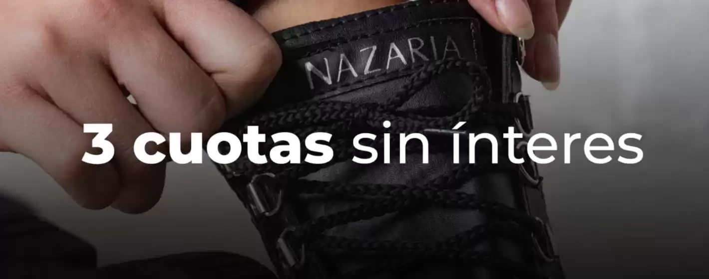 Catálogo Nazaria en Buenos Aires | Promoción! 3 cuotas sin interes | 2025-12-11T00:00:00.000Z - 2025-12-13T00:00:00.000Z