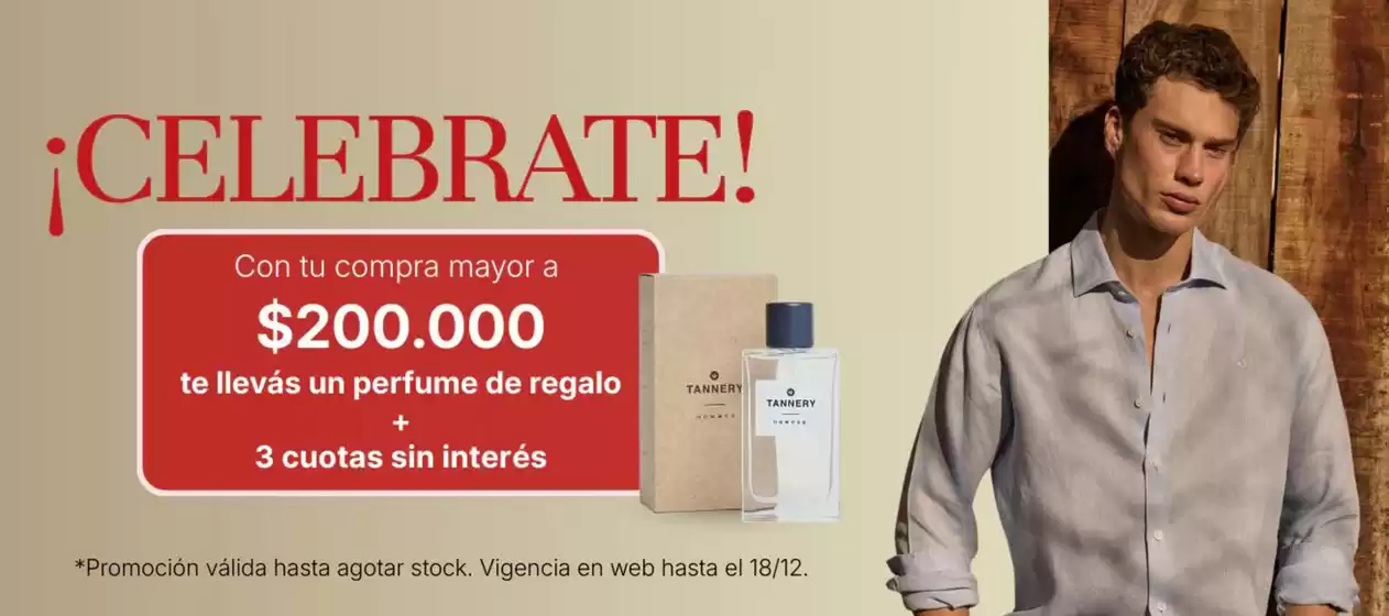 Catálogo Tannery en Yerba Buena (Tucumán) | Celebrate! | 2025-12-11T00:00:00.000Z - 2025-12-18T00:00:00.000Z