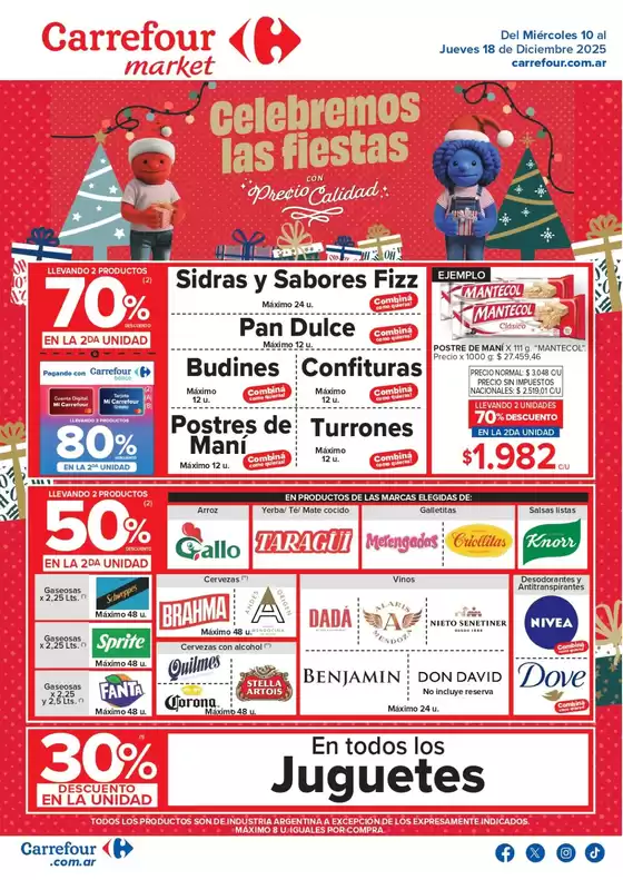 Catálogo Carrefour Market | Market Paraná 10 Diciembre | 2025-12-10T00:00:00.000Z - 2025-12-19T00:00:00.000Z