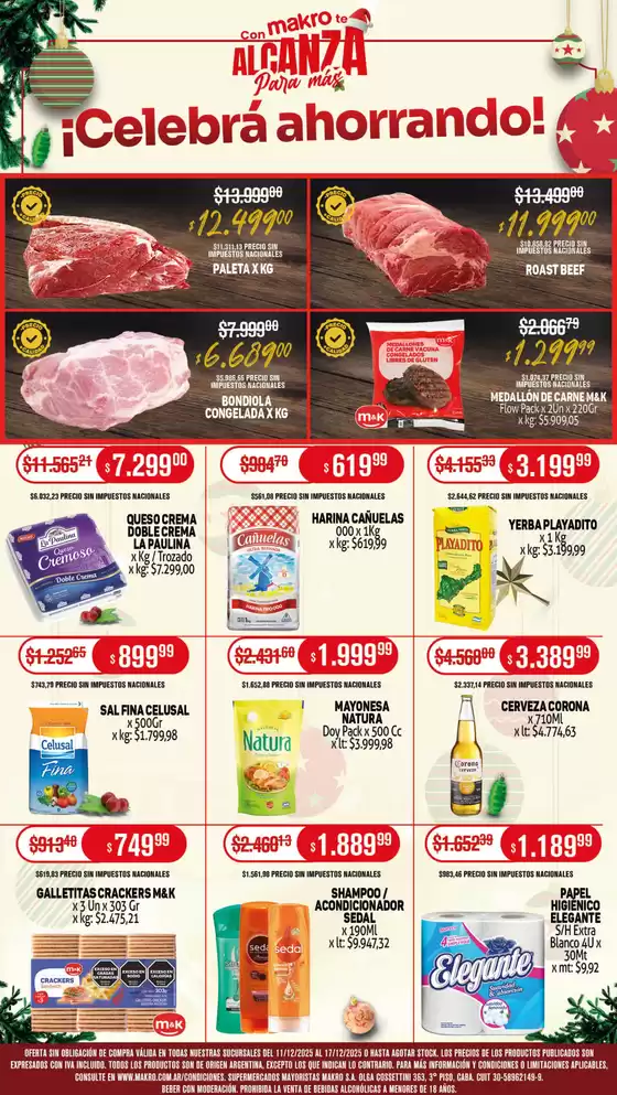 Catálogo Makro | Ofertas semanales | 2025-12-11T00:00:00.000Z - 2025-12-17T00:00:00.000Z