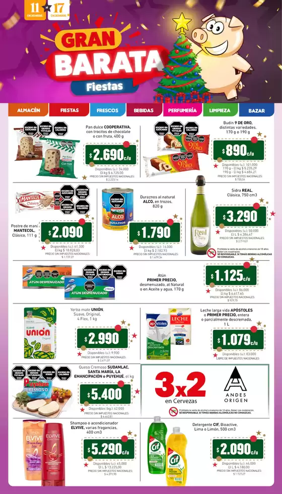 Catálogo Cooperativa Obrera en Cipolletti | GB FIESTAS VM-TND | 2025-12-11T00:00:00.000Z - 2025-12-17T00:00:00.000Z