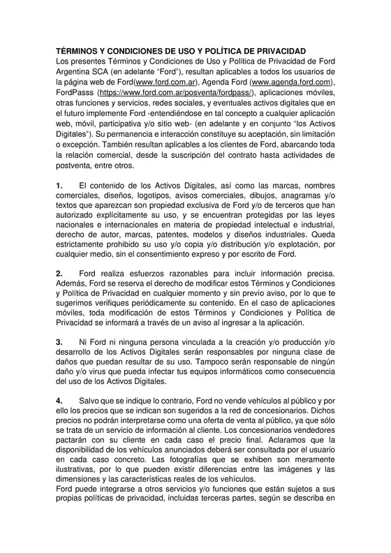 Catálogo Ford en General Gutiérrez | Terminos y condiciones. | 2025-12-12T00:00:00.000Z - 2026-04-30T00:00:00.000Z