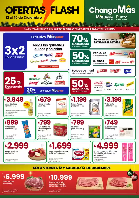Catálogo Changomas en Banfield | Ofertas Flash | 2025-12-12T00:00:00.000Z - 2025-12-15T00:00:00.000Z