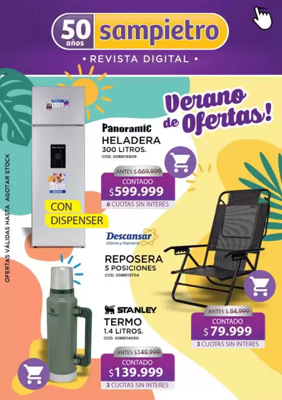 Catálogo Sampietro en Yerba Buena (Tucumán) | Catálogo de ofertas | 2025-12-12T00:00:00.000Z - 2025-12-31T00:00:00.000Z