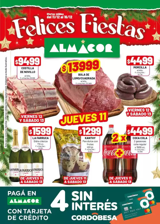 Catálogo Almacor en Rosario | Ofertas Almacor | 2025-12-11T00:00:00.000Z - 2025-12-16T00:00:00.000Z