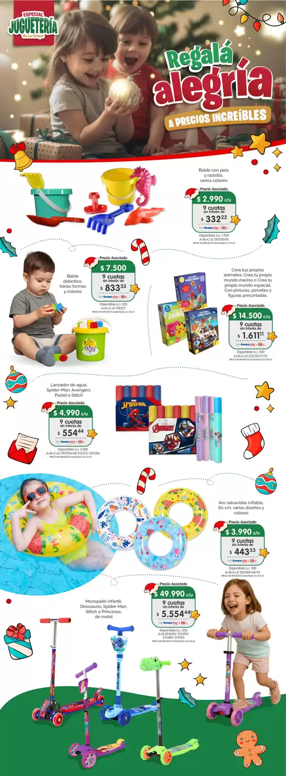 Catálogo Cooperativa Obrera en Laboulaye | Esp Jugueteria | 2025-12-13T00:00:00.000Z - 2025-12-27T00:00:00.000Z