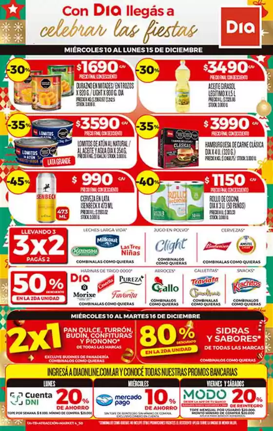 Catálogo Supermercados DIA en Buenos Aires | Ofertas Dia | 2025-12-10T00:00:00.000Z - 2025-12-15T00:00:00.000Z