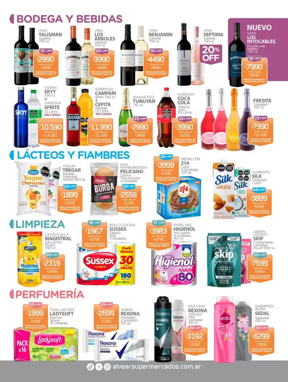 Catálogo Super Alvear en Mar del Plata | Ofertas principales para todos los clientes | 2025-12-15T00:00:00.000Z - 2025-12-29T00:00:00.000Z