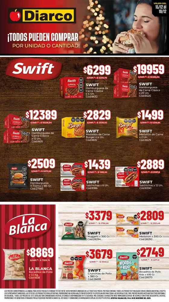 Catálogo Diarco en Mar del Plata | ESPECIAL SWIFT | 2025-12-15T00:00:00.000Z - 2025-12-19T00:00:00.000Z