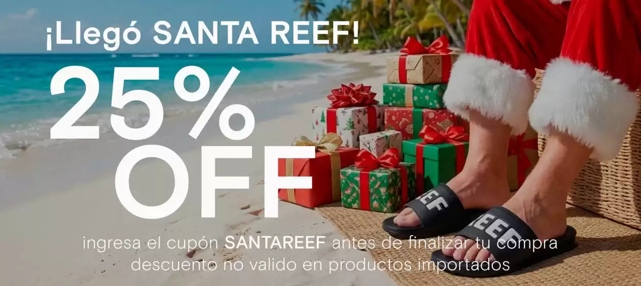 Catálogo Reef en Comodoro Rivadavia | Llego Santa Reef | 2025-12-16T00:00:00.000Z - 2025-12-31T00:00:00.000Z