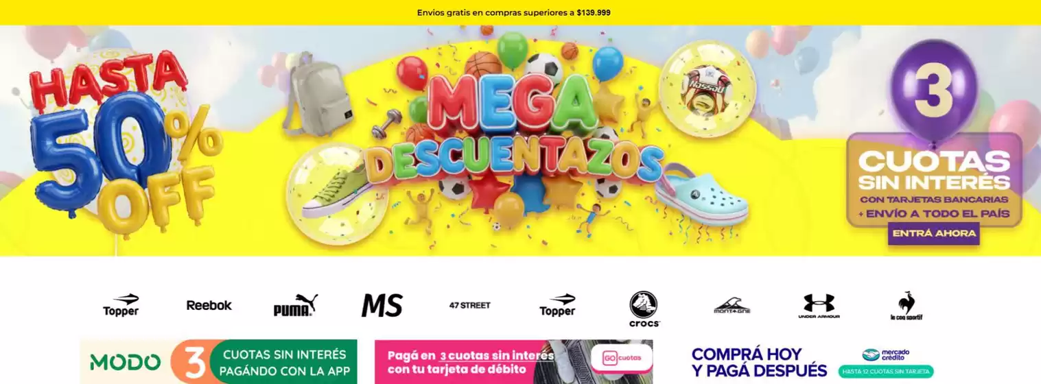 Catálogo Mega Sport en Casilda | Hasta 50% off | 2025-12-16T00:00:00.000Z - 2025-12-20T00:00:00.000Z