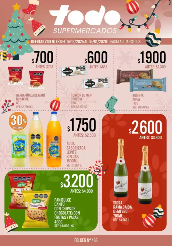 Catálogo Supermercados Todo | BAJA 433 | 2025-12-16T00:00:00.000Z - 2026-01-05T00:00:00.000Z