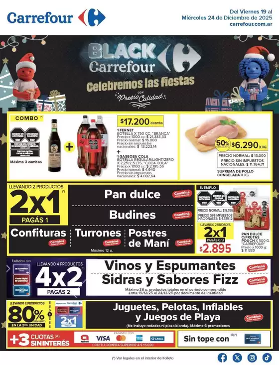 Catálogo Carrefour en Acassuso | Carrefour Hiper 19 Diciembre | 2025-12-19T00:00:00.000Z - 2025-12-25T00:00:00.000Z