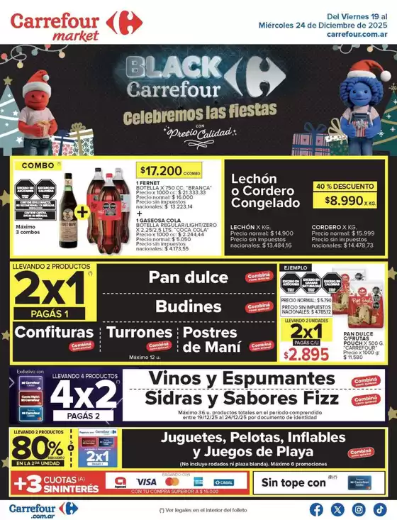 Catálogo Carrefour Market en Acassuso | Carrefour Market 19 Diciembre | 2025-12-19T00:00:00.000Z - 2025-12-25T00:00:00.000Z