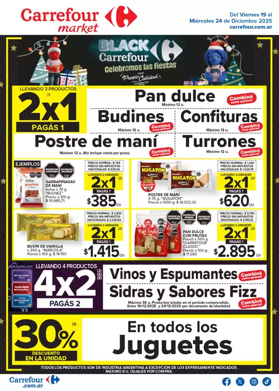 Catálogo Carrefour Market en Guillermo E. Hudson | Market Paraná 19 Diciembre | 2025-12-19T00:00:00.000Z - 2025-12-25T00:00:00.000Z