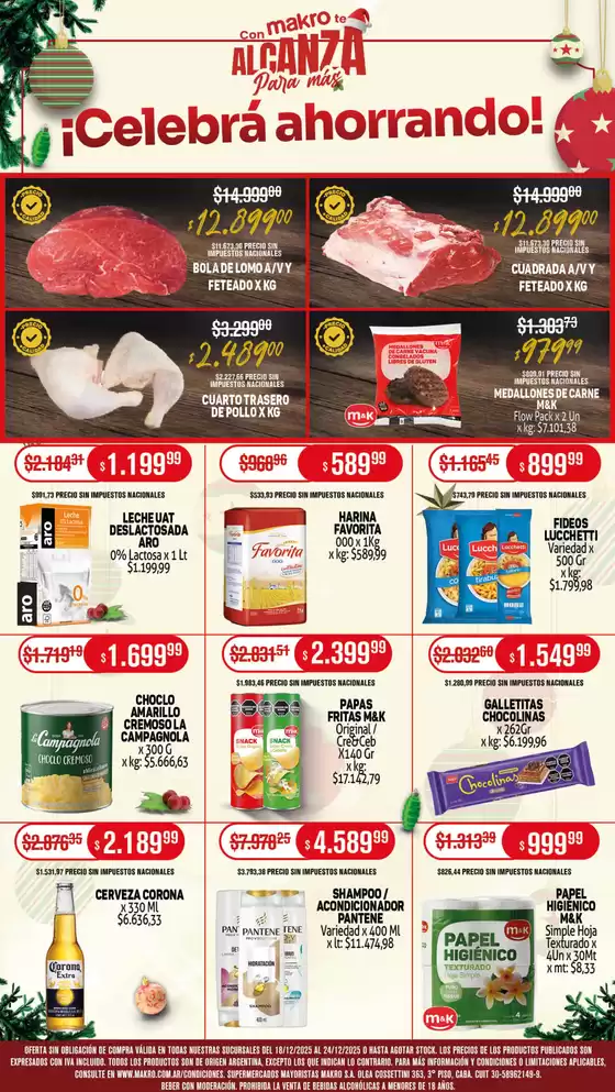 Catálogo Makro | Ofertas semanales | 2025-12-18T00:00:00.000Z - 2025-12-24T00:00:00.000Z