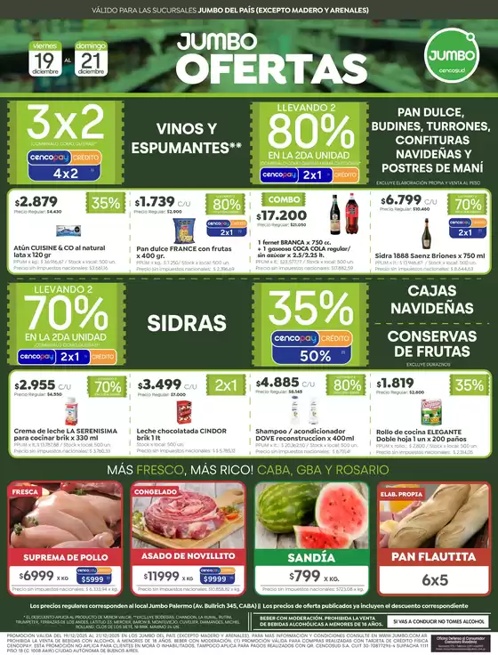 Catálogo Jumbo | Ofertas | Bs As | 2025-12-19T00:00:00.000Z - 2025-12-21T00:00:00.000Z