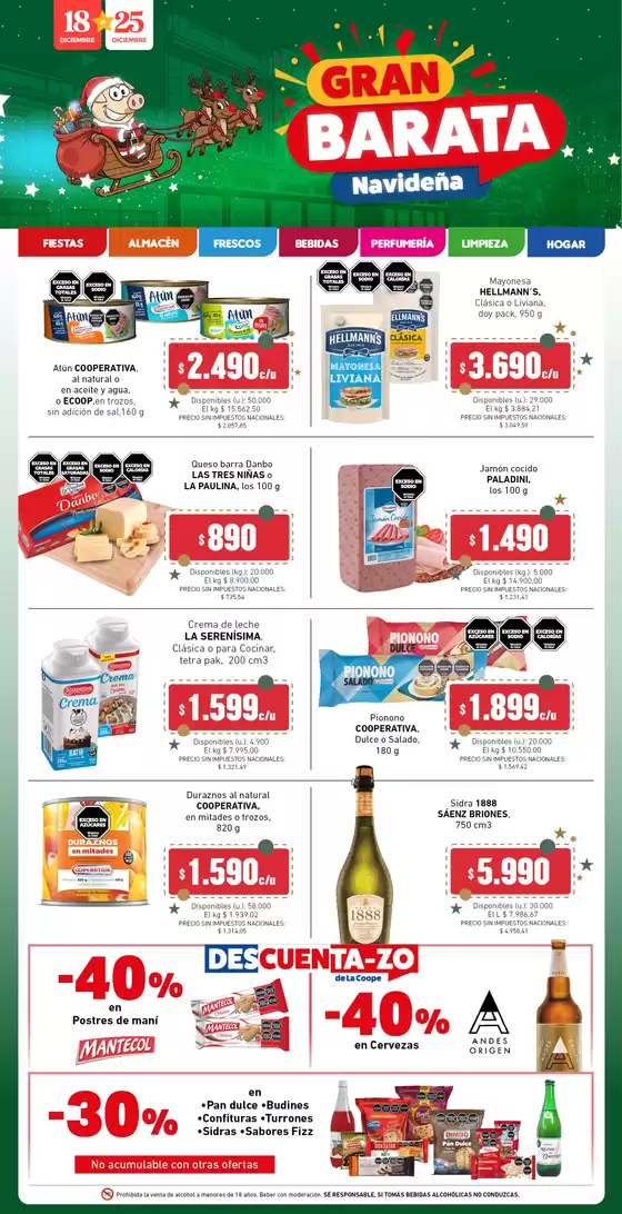 Catálogo Cooperativa Obrera en Ituzaingó (Buenos Aires) | GB NAVIDENA | 2025-12-18T00:00:00.000Z - 2025-12-25T00:00:00.000Z