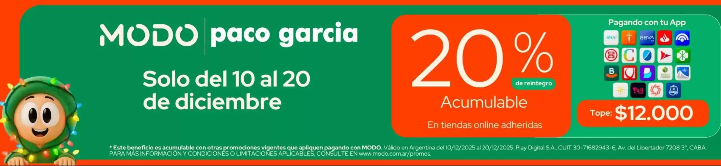 Catálogo Paco Garcia en Posadas | MODO Paco Garcia | 2025-12-19T00:00:00.000Z - 2025-12-20T00:00:00.000Z