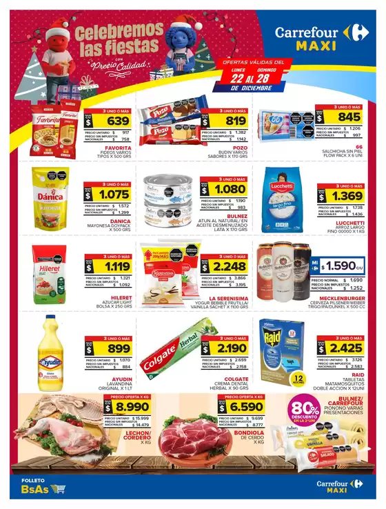 Catálogo Carrefour Maxi | OFERTAS SEMANALES | 2025-12-22T00:00:00.000Z - 2025-12-28T00:00:00.000Z